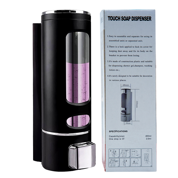soap dispenser black 2