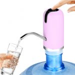 Automatic ,Wireless, Rechargeable Water Dispenser for upto  20 L water can with portable USB charging with USB cable